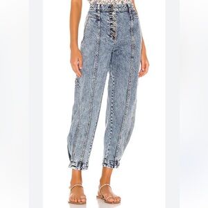 Ulla Johnson Barrel Jean - Brodie Jean